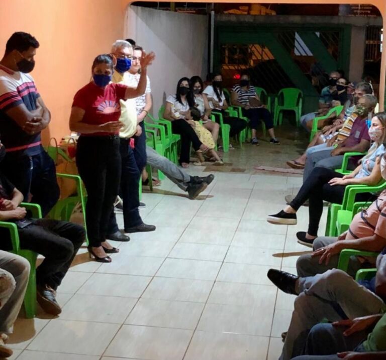 Reunião nos bairros Jd. Tarumã, Riviera Park, São Conrado, Recanto do Pássaros e Bairro Zé Pereira