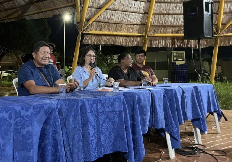 Vereadora Luiza realiza audiência pública externa sobre moradia indígena na Aldeia Água Funda