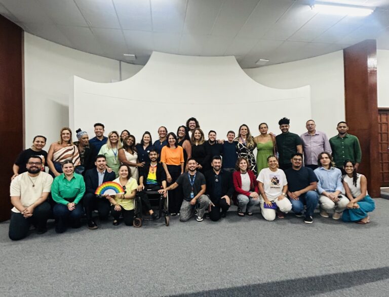 Vereadora Luiza participa da posse dos membros do Conselho Municipal de Direitos das Pessoas LGBTQIAPN+