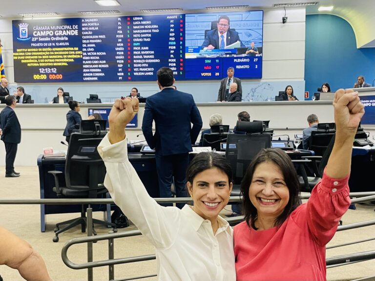 Com voto contrário de Luiza Ribeiro, Câmara barra projeto de privatização da saúde em Campo Grande
