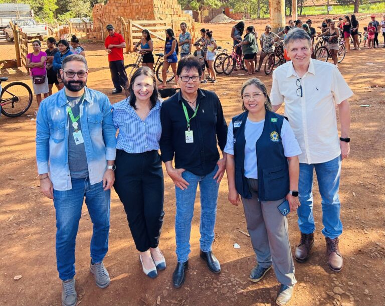 Vereadora Luiza Ribeiro acompanha entrega de cestas básicas da Conab-MS em aldeias indígenas de Dourados