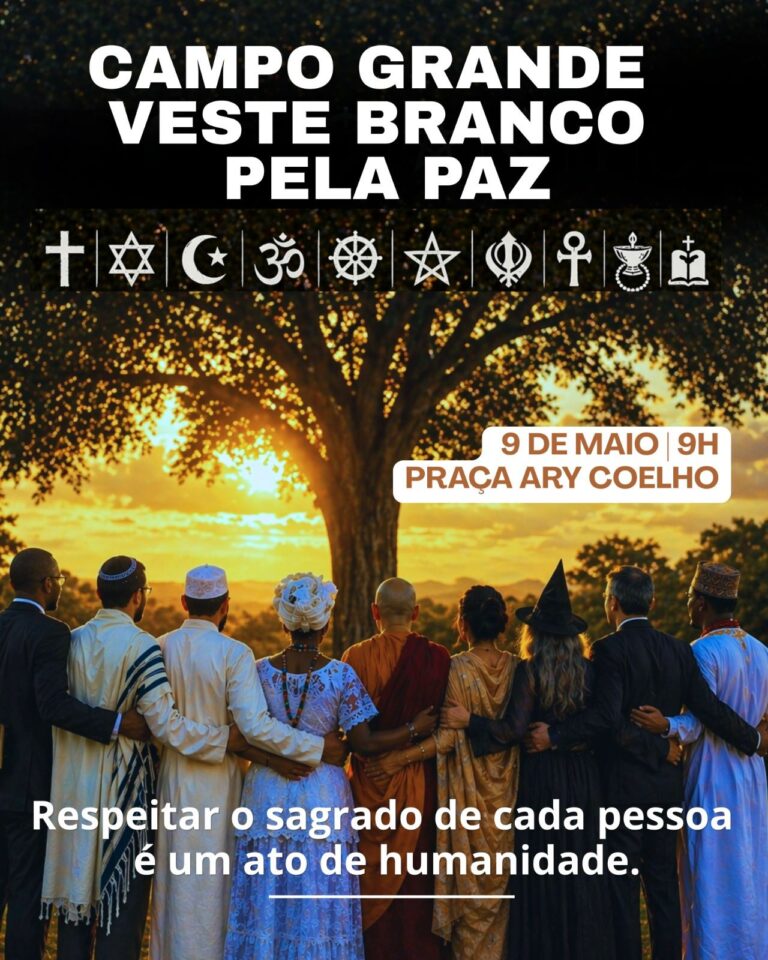 Campo Grande veste branco pela Paz