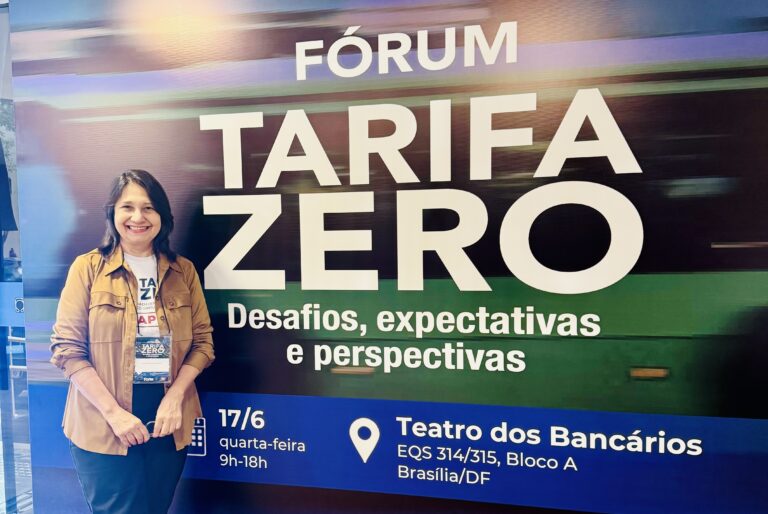 Em busca de soluções para a crise do transporte, Luiza Ribeiro participa de seminário nacional sobre Tarifa Z ero em Brasília