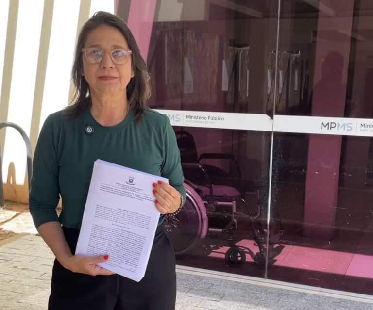 Vereadora Luiza aciona MPMS e pede suspensão de descontos do Banco Master a servidores municipais